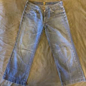 7 for all mankind capris